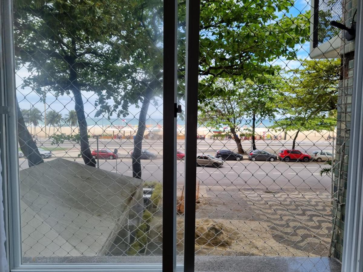 Leme De Frente Para O Mar Na Quadra Gourmet Da Atlantica Rio de Janeiro Exteriör bild