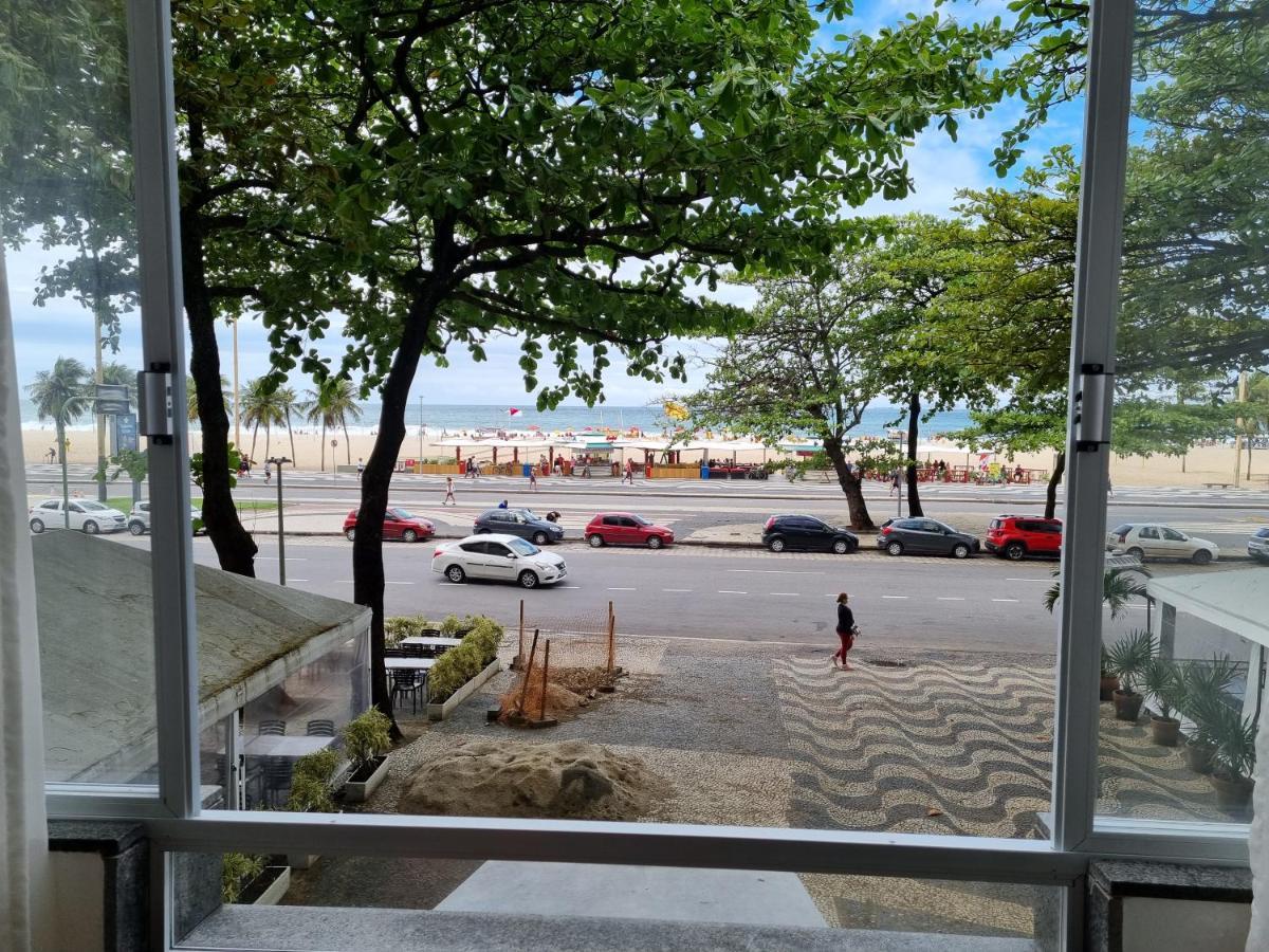 Leme De Frente Para O Mar Na Quadra Gourmet Da Atlantica Rio de Janeiro Exteriör bild